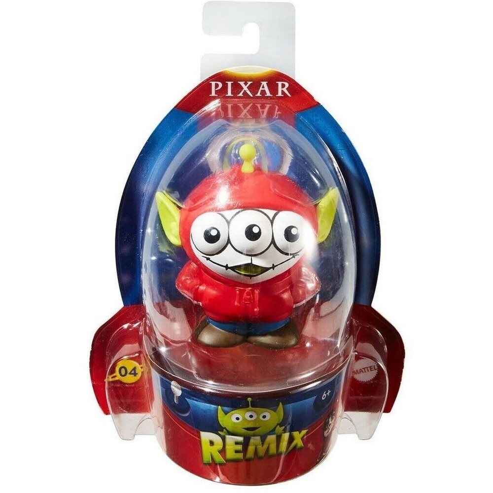 Disney Pixar Remix Toy Story Alien Coco Miguel Disguise Vinyl Figure Rocket #04